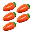 thumbnail image 1 of Caja de Dulces de Zanahorias de Plástico Transparente de Pascua de 5 Piezas Decoraciones Creativas de Caja de Regalo de Pascua A, 1 of 5