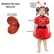 thumbnail image 4 of Disfraz Primavera Catarina Roja Tutu con Alas Infantil Niña Talla 8 a 10 años, 4 of 6