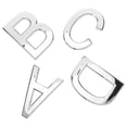 thumbnail image 1 of HOOWIFFY Oversized Alphabet Decoration Rectangular 3D Effect for Office Users Homeowners 4Set, 1 of 7