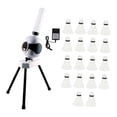 thumbnail image 2 of Colaxi Automatic Badminton Serve Machine Badminton Pitching Machine Kids Backyard Outdoor All Levels Adjustable Shuttlecock Launcher White, 2 of 8