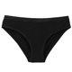 thumbnail image 1 of Calzoncillos de mujer Bragas de algodón amigables con la piel simples de moda Ropa interior de mujer de cintura baja Negro M, 1 of 8