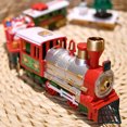 thumbnail image 4 of GOOHOCHY 1 Juego de Mini Tren Eléctrico Navideño de Juguete para el Hogar, Pequeño Tren de Simulación con Vía, 4 of 8