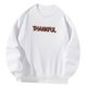thumbnail image 4 of Sudadera de mujer Sudadera con cuello redondo Jersey Casual Thankful Impreso Activewear M, 4 of 8