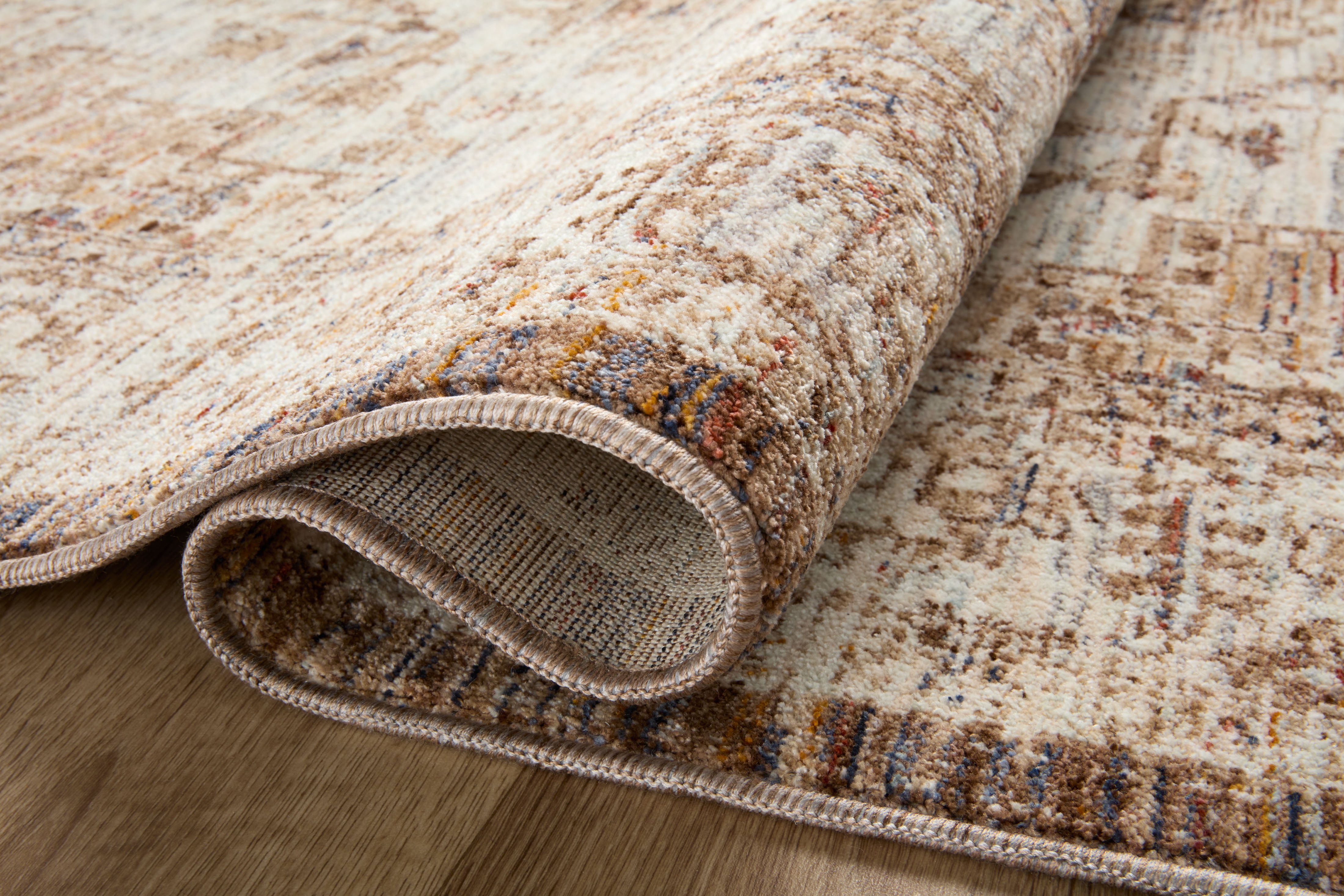 Loloi II Sorrento Mocha / Multi 2'-7" x 8'-0" Area Rug