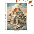 thumbnail image 3 of Floating Ancient City Canvas Print，Historical Wall Art for Living Room Bedroom Hotel Study, 3 of 8