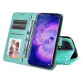 thumbnail image 3 of Funda tipo cartera GANGXUN para OPPO Find X5 Pro , diseño girasol, cuero PU, soporte, cierre magnético, tarjetero, 3 of 5