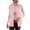 Pink, variant on Lindreshi Vests for Women Women Solid Pocket Color Jacket Plush Sleeveless Lapel Loose Coat Top