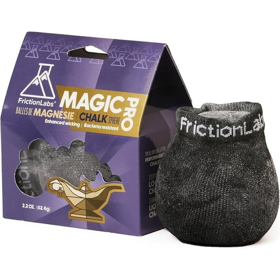 Friction Labs Magic Chalk Ball PRO 2.2 oz - Premium Chalk Ball for Rock Climbing