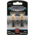 Shoreline Marine Deck & Baitwell Plugs 1/2in Brass 1 Pair