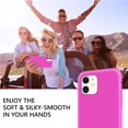 thumbnail image 4 of FYBTO iPhone 11 Case Liquid Silicone Soft Gel Rubber Slim Lightweight Microfiber Lining Cushion Texture Cover Shockproof Protective Anti-Scratch Phone Case for iPhone 11 6.1-inch 2019 Matcha Green, 4 of 5