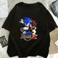 thumbnail image 4 of Camiseta Sonics para hombre, camiseta de manga corta para adulto, Top moderno y cómodo, camiseta con estampado gráfico de película de Anime, Top de moda Y2K para regalo de fiesta, 4 of 4