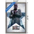 thumbnail image 3 of Marvel Falcon and Winter Soldier - Baron Zemo One Sheet Wall Poster, 14.725" x 22.375", Framed, 3 of 3
