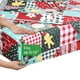 thumbnail image 5 of GOGREEN Juego de Sábanas Navideñas 3 Piezas Tamaño Individual, Bolsillos Profundos 16 Pulgadas, Microfibra de Poliéster Suave con Estampado Festivo, Ideal para Decoración y Regalo, 5 of 8