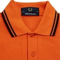 thumbnail image 4 of Fred Perry Men's Twin Tipped Polo Shirt, Lipstick Red,S - US, 4 of 4