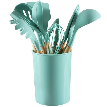 

Non-stick Kitchen Utensil Cooking Utensils Set Heat Resistant Cookware Silicone Kitchen Tools Gift