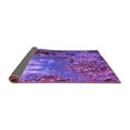 thumbnail image 2 of Ahgly Company Indoor Square Oriental Purple Industrial Area Rugs, 8' Square, 2 of 4