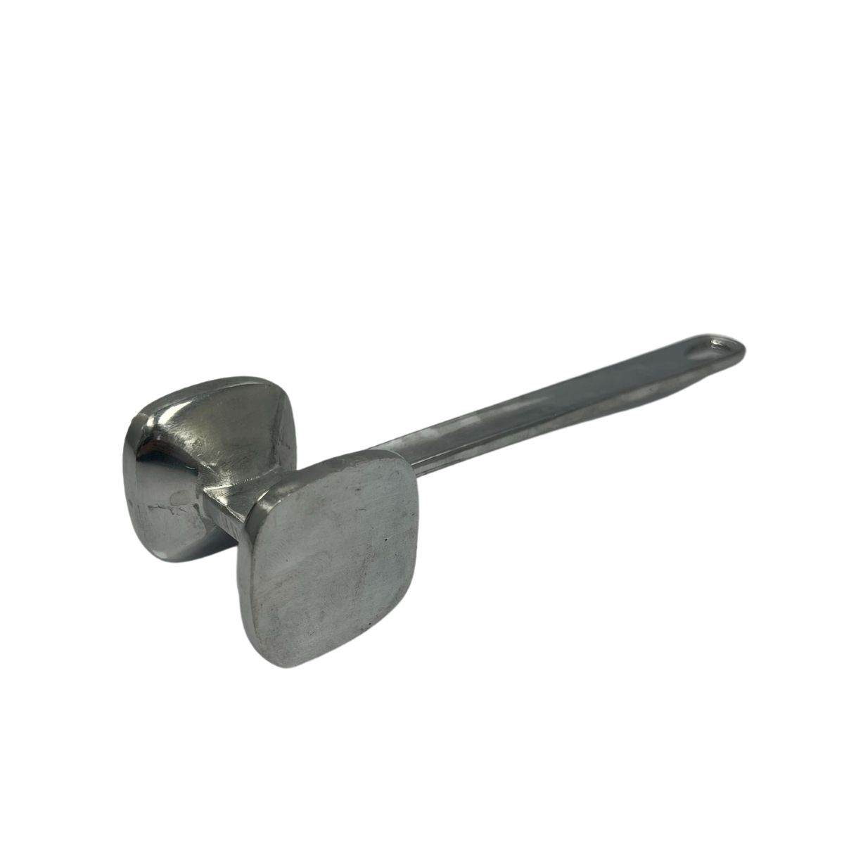 Imusa Cast Aluminum Meat Tenderizer with Durable Dual Sided Mallet