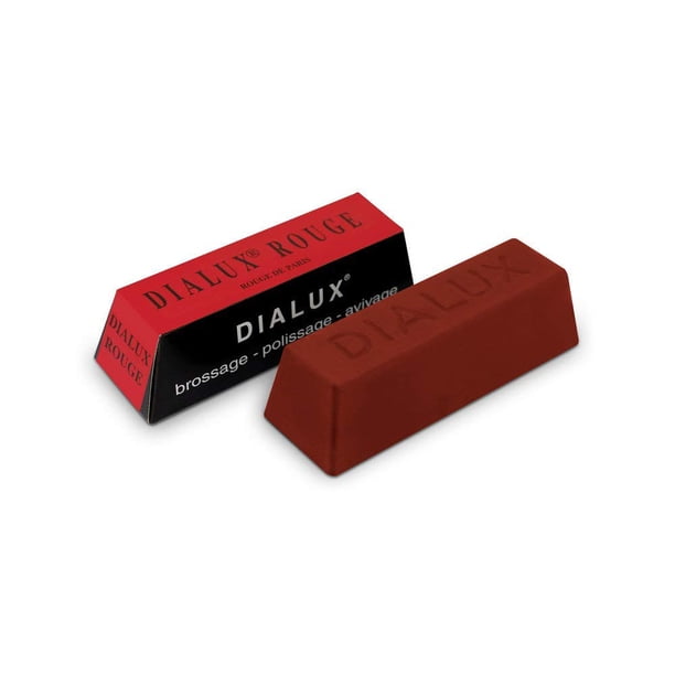 One Bar of Red Dialux ( Rouge ) Jewelers Polishing Compound Rouge ...