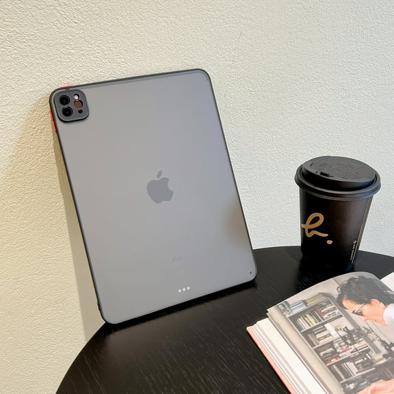 SaniMore for iPad Pro 11 2022/2021/2020/2018,iPad Air 5th/4th Generation/ipad 10.9" 2020 Back Case, Full-protective with All-inclusive Lens Transparent Shcokproof Bumper Anti-drop Cover, Black