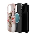 thumbnail image 2 of DistinctInk MagSafe Tough Case for Apple iPhone 14 Pro (6.1" Screen) - Valentine's Day Lagotti Romagnoli - Wireless Charging Compatible, 2 of 6