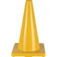 thumbnail image 1 of Zenith Safety Products Yellow Traffic Cone, 18-Inch Height, PVC Construciton, 3-lbs., 1 of 1