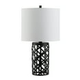 thumbnail image 2 of Safavieh Berny 22 in. Geometric Iron Table Lamp, Black, 2 of 5