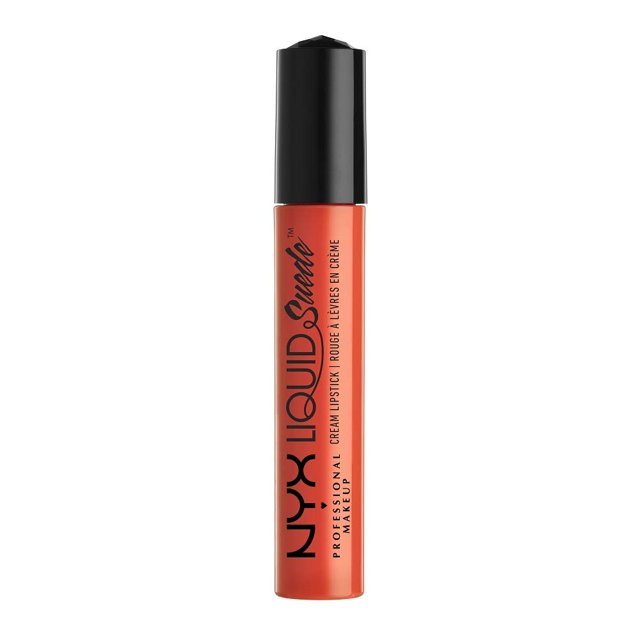 Lápiz labial en crema Liquid Suede de NYX PROFESSIONAL MAKEUP - Condado de Orange