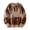 Khaki, variant on Men's Abstract Pattern Crew Neck Pullover Sweater Long Sleeve Casual Knit Top