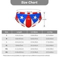 thumbnail image 3 of Pr Puerto Rico-Flag Low Rise Mens Briefs Underwear With Supportive Contour Pouch, 3 of 7