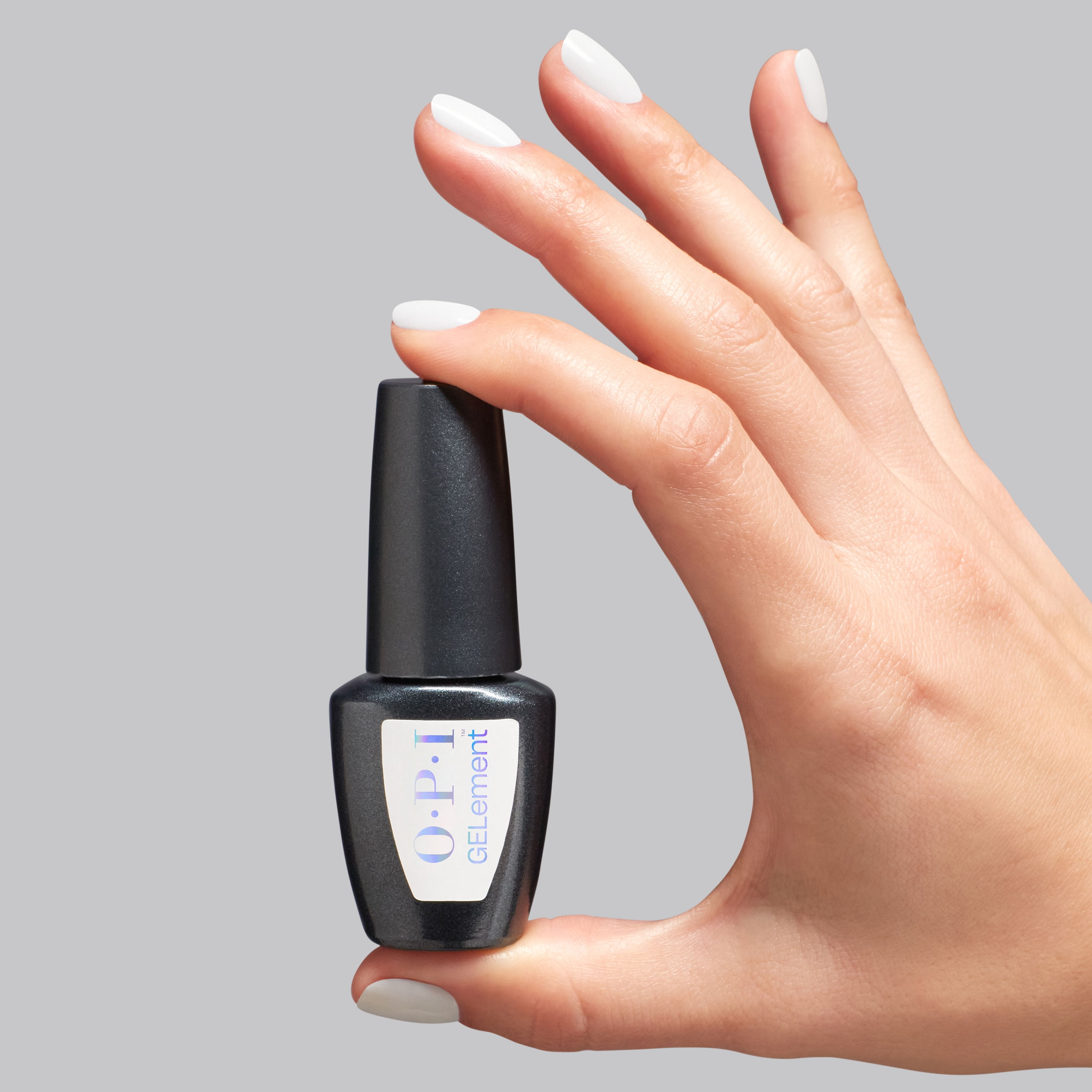 OPI GELement Collection, Snow AnGEL, 9 mL, White Gel Nail Polish, 0.3 Fl. Oz.