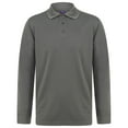 thumbnail image 1 of Henbury Adults  Long Sleeve Coolplus Piqu Polo Shirt, 1 of 3