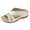 White, variant on shoper Women's Summer Leather Floral Hollow Out Slide Sandals Outdoor Beach Slippers