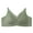 Green, variant on Women's Seamless Latex Bra French Sexy Wireless Push Up Adjustable Lingerie