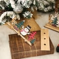 thumbnail image 5 of La encantadora pila en forma de Papá Noel de farfi muestra un modelo de pila de DIY de madera de estilo navideño hecho a mano, 5 of 5