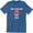 Blue, variant on Mens Coolest Pop Funny Best Dad Ever Cool Popsicle Pun Fathers Day Tee Shirt