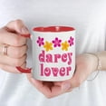 thumbnail image 5 of CafePress - Pretty Mr. Darcy Lover Mug - 11 oz Ceramic Mug - Novelty Coffee Tea Cup, 5 of 6