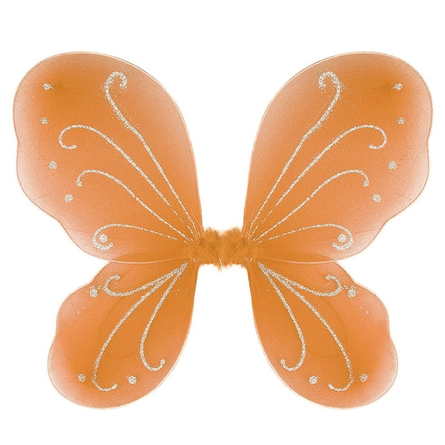 Enfants Filles Ange Étincelant Transparent avec Sangles Élastiques pour Jouets de Fête Déguisée