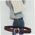 thumbnail image 3 of TAILTOSS 1Pcs Women Reversible Belt 3.3Cm Width 43In Length in Coffee and, 3 of 8