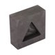 thumbnail image 1 of Triangular Graphite Ingot Mold Thermal Stability Multifunctional Graphite Crucible Mould for Casting 90g Gold 10g Silver, 1 of 4