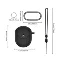 thumbnail image 3 of Funda protectora con cordón de mosquetón para Google Pixel Buds Pro 2022 (negro) Sywqhk Para estrenar, 3 of 3