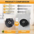 thumbnail image 5 of 4Pcs Spare Replacement Parts Blade Gear Blender Juicer Parts for Magic 250W, 5 of 5