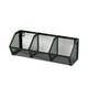 thumbnail image 2 of Cesta colgante organizadora de cocina, versátil y elegante, cesta de almacenamiento para guardar ajos. Cuadrícula negra 3, 2 of 9