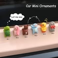 thumbnail image 4 of ¡Liquidación! Accesorios de escritorio Accaprate, adorno de resina, minimuñecos de animales, decoración, adorable adorno para retrovisor de coche, divertido mini adorno para coche, mini adorno de, 4 of 8