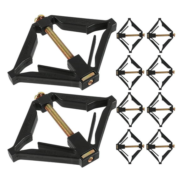 OUNONA 10pcs Electrical Box Repair Kit 86 Type Wall Outlet Fixer Cassette Box Repair Tool for Home and Office for Damaged Switch Sockets Electrical Safety