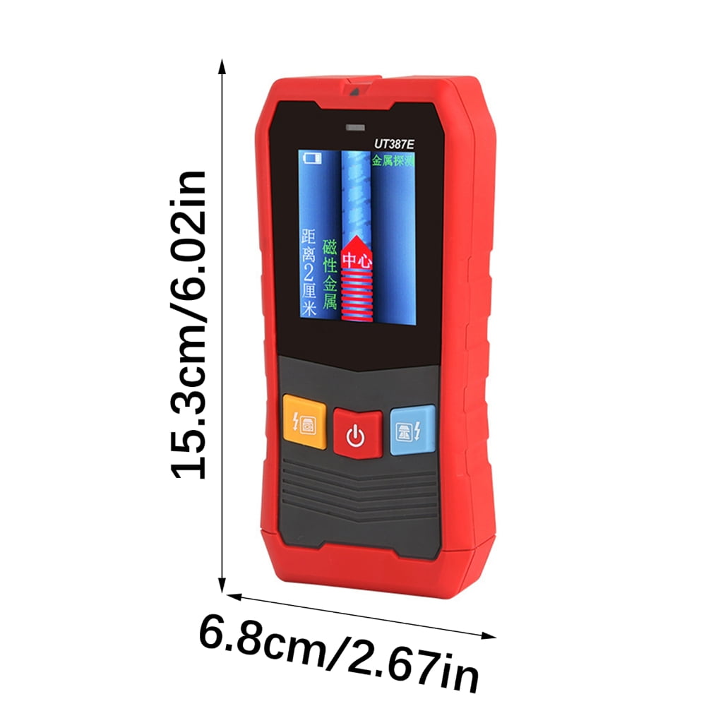 Wall Scanners with LCD Screen High Accuracy Detection & Multiple Type Metal Detectors for Wood Electric Live Wire
