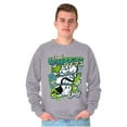 thumbnail image 5 of Popeye Characters Kanji Comic Panel Men's Crewneck Sweatshirt Brisco Brands S, 5 of 6