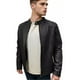 thumbnail image 5 of Chamarra Chaqueta Biker Piel Vinil Polo Slim Hombre Térmica, 5 of 6