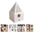 thumbnail image 3 of 1pc Chinese Style Incense Burner Incense Holder Household Censer Desktop Decor, 3 of 8