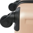 thumbnail image 4 of Hommoo 2o" Hardside Carry-on Luggage with TSA Lock and Spinner Wheels, Gold, 4 of 7