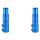 thumbnail image 1 of Yuarrent Diga adiós a las molestias en el cuello y la espalda con manillares ajustables Asa para aumentar la altura Accesorios para ciclismo azul Versión elevada 2piezas, 1 of 6